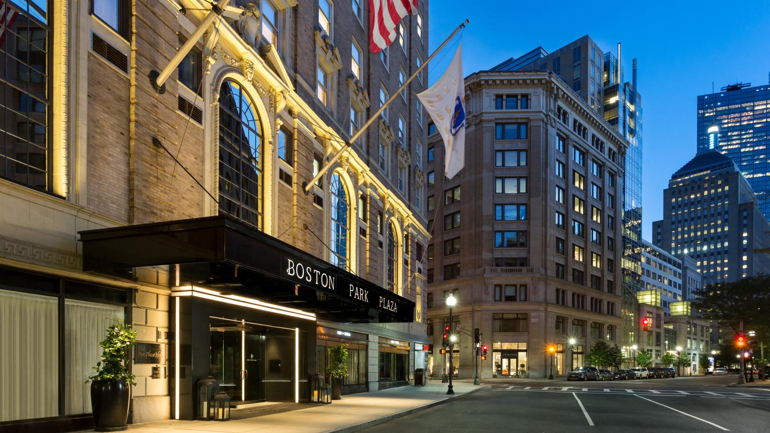 Exterior of BPP at dusk