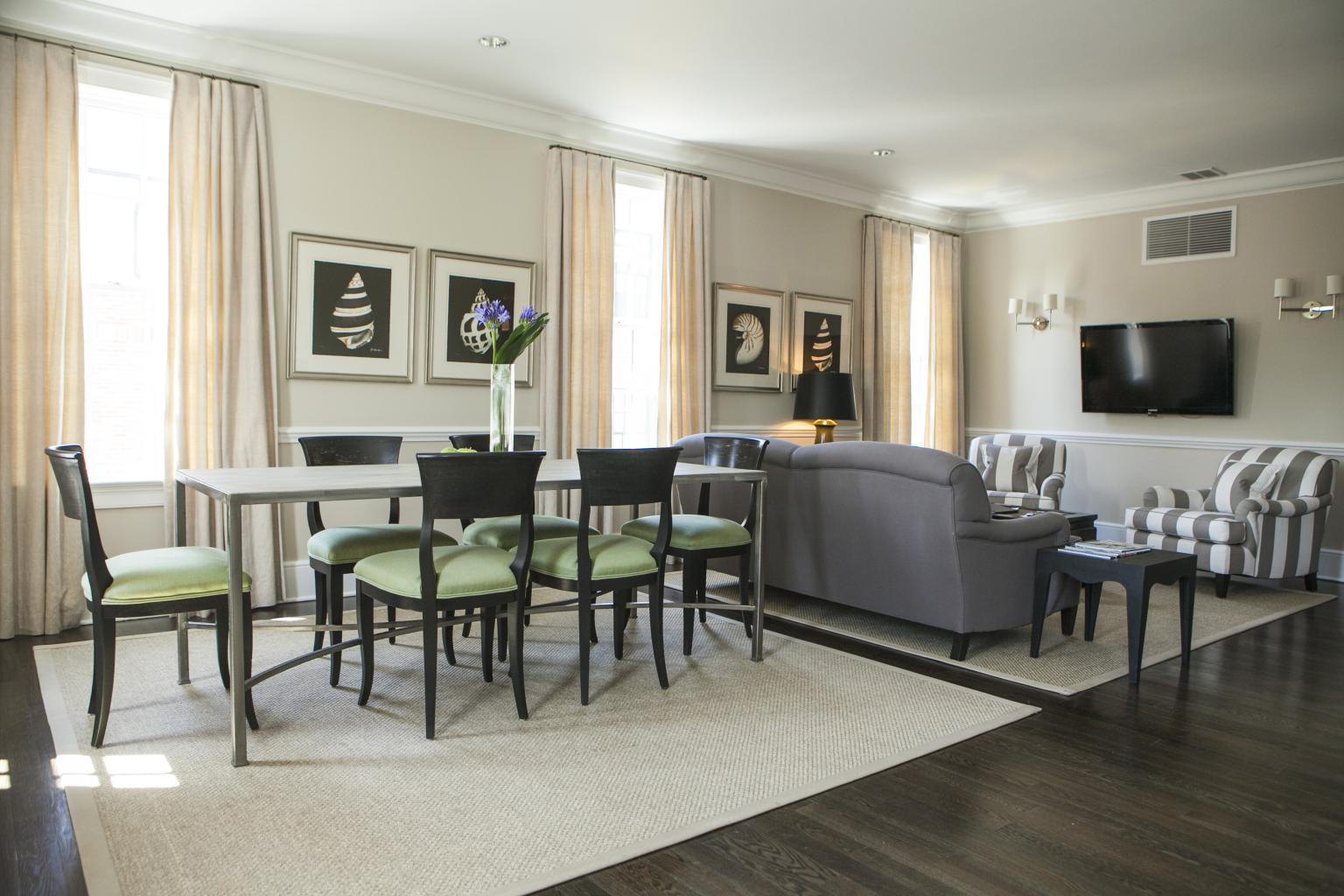 DELAMAR Southport Suite Living Room