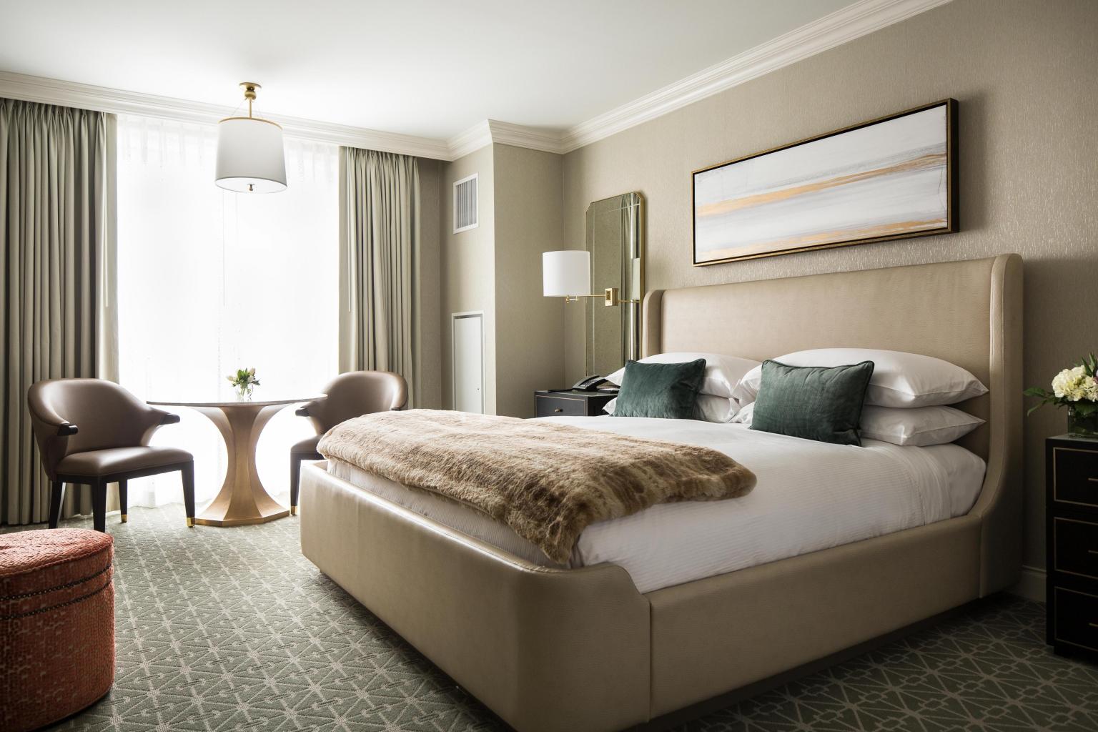 DELAMAR West Hartford Guestroom