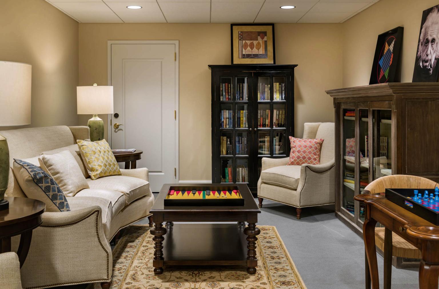 Library at the Grand at the Bedford Village Inn