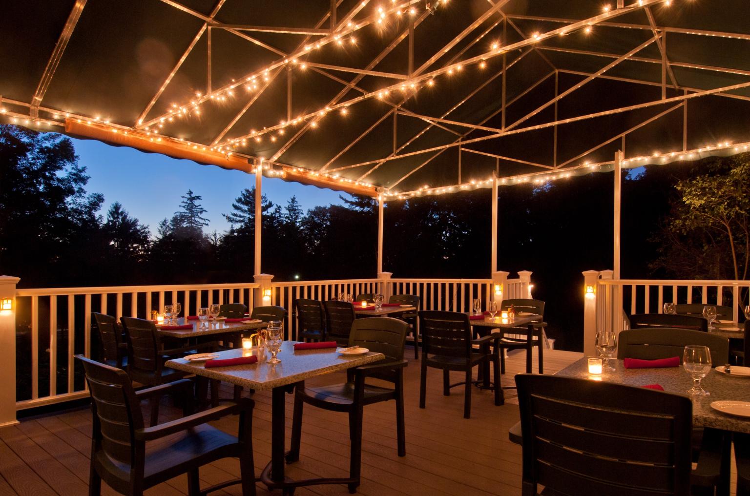 Deck in Twilight