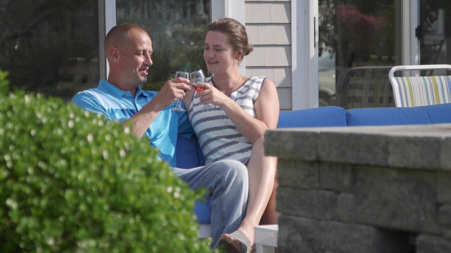 Meadowmere Resort Firepit Relaxation