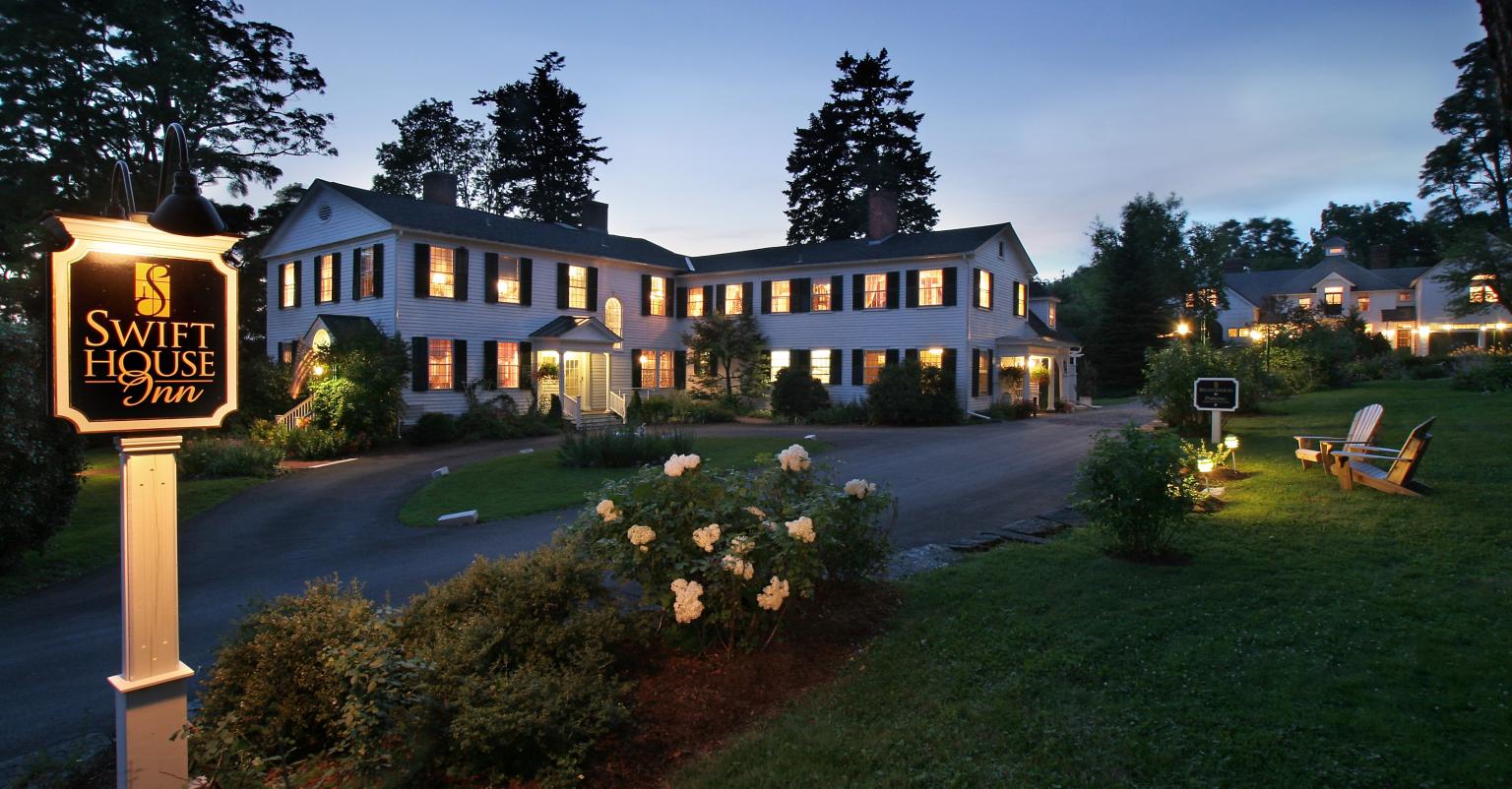 Main House in Twilight