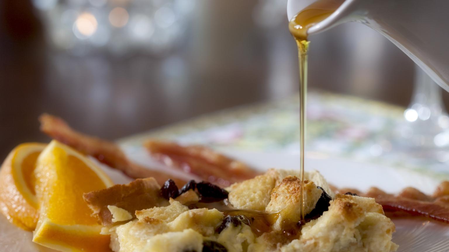 Maple Syrup with Breakfast at West Hill House B&B