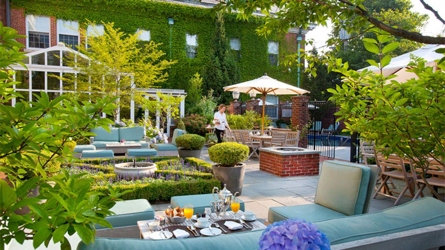Grace Vanderbilt, Newport, Rhode Island - Patio
