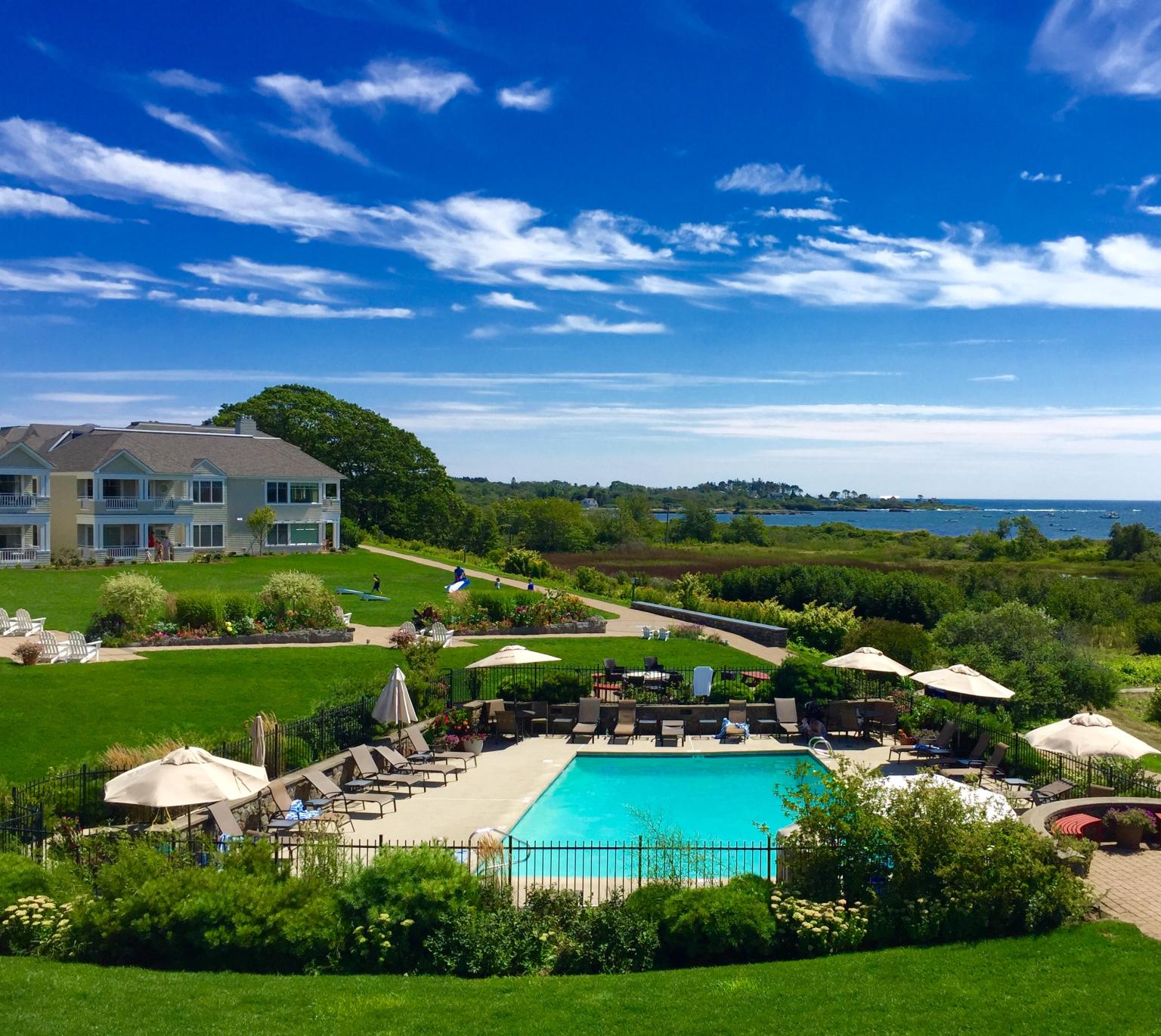 Swimming pool with Atlantic views at Inn by the Sea