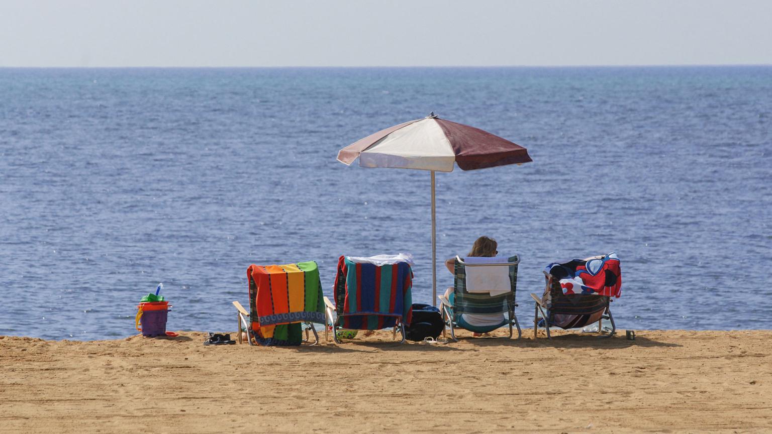 Private beach at Red Jacket Beach Resort & Spa