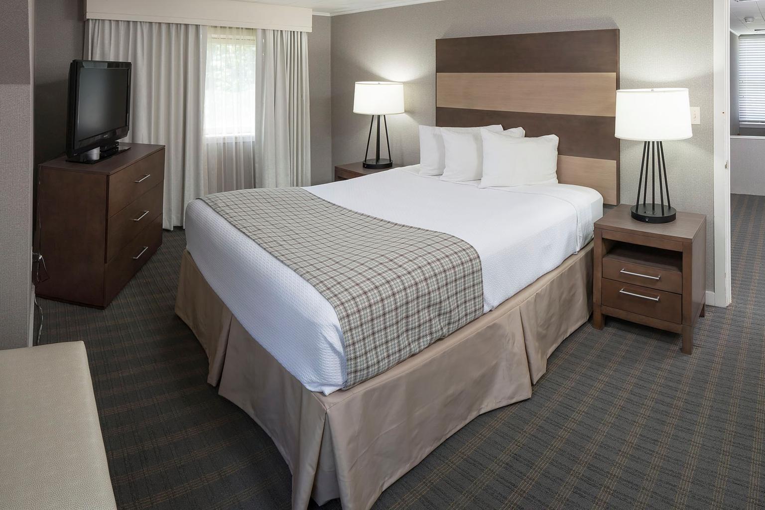 Spacious guestrooms