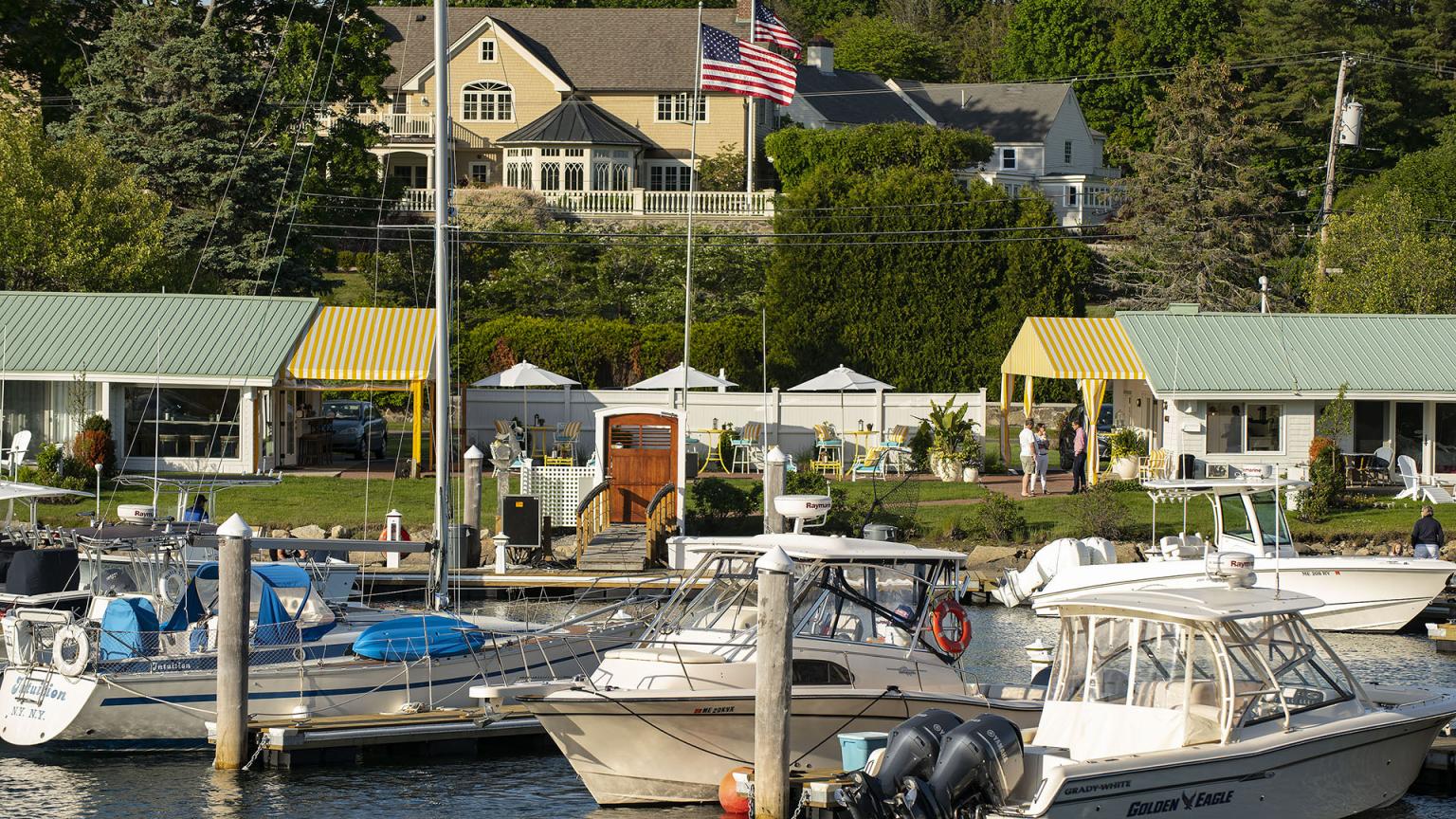 Exterior of Harborfront Bungalow at Yachtsman Hotel & Marina Club