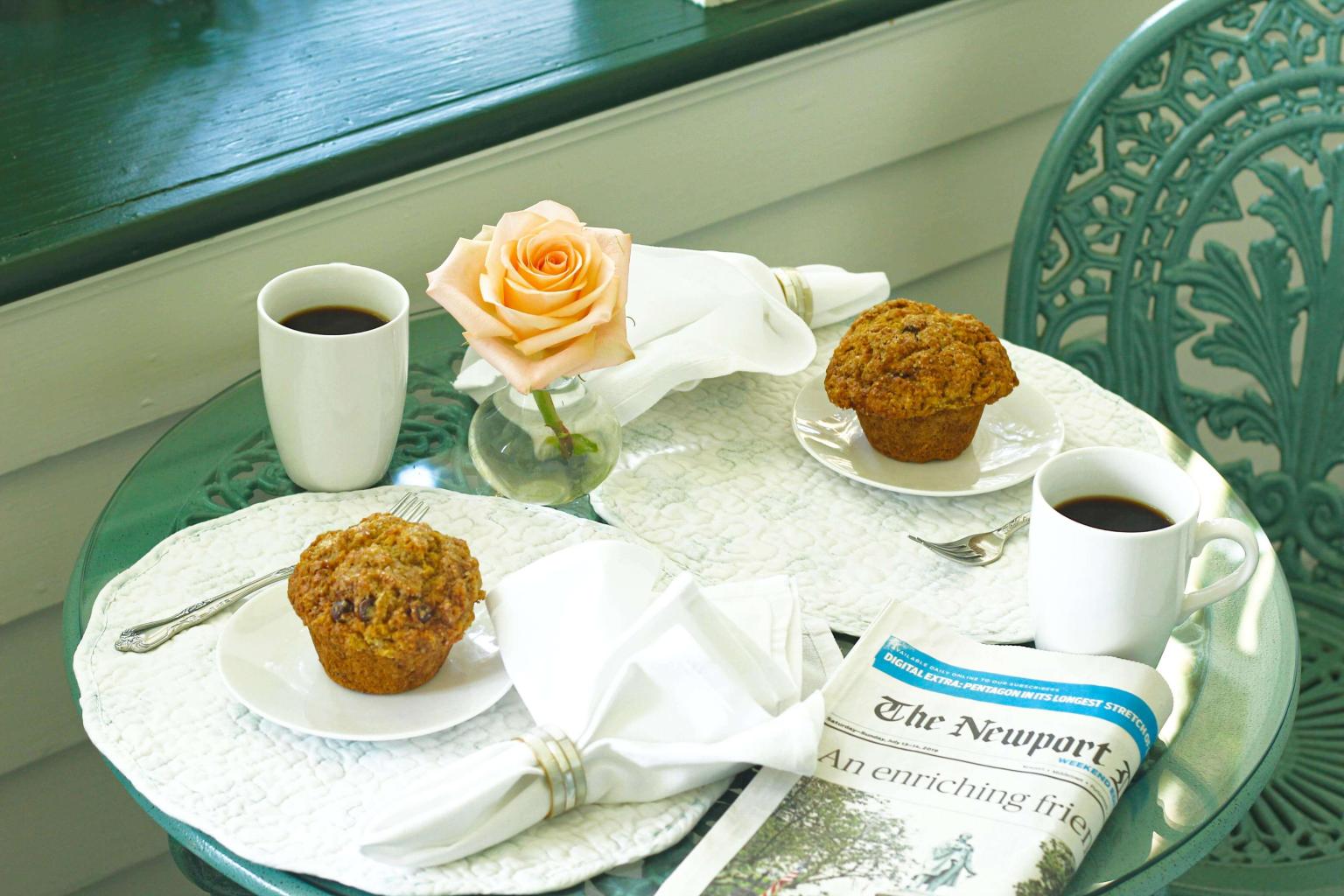 Breakfast in the Solarium