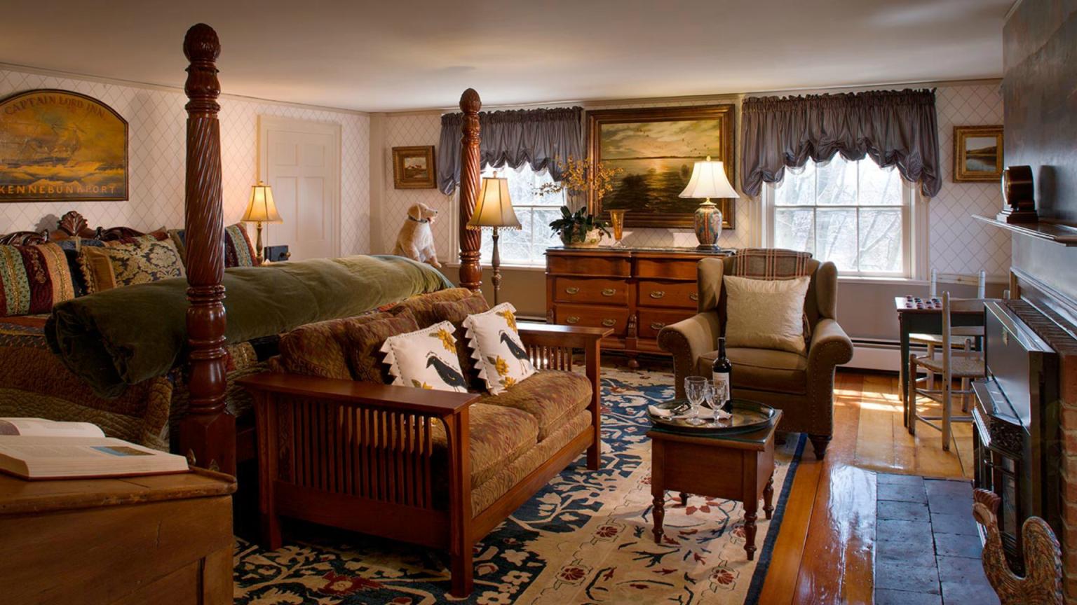 Captain Lord Mansion Kennebunkport B&B Bedroom