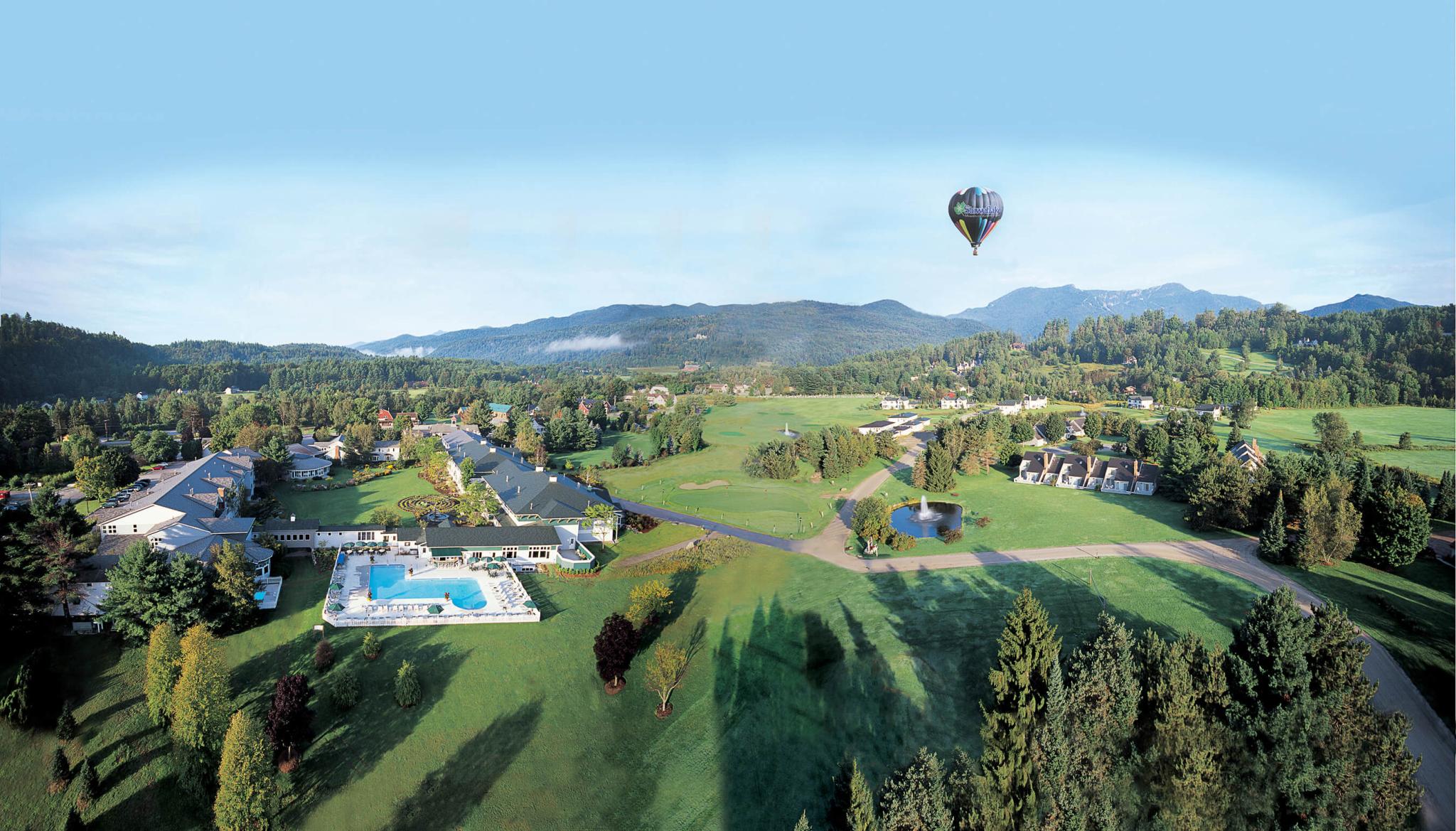 Aerial view of Stoweflake