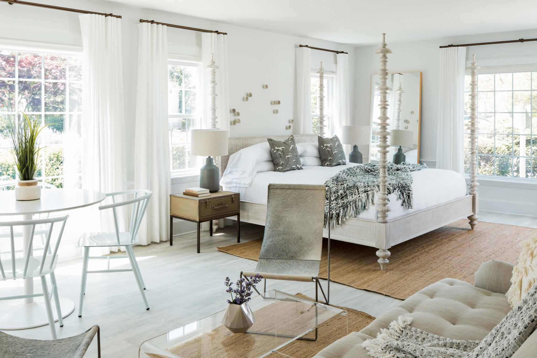 Newly renovated room at The Coonamessett