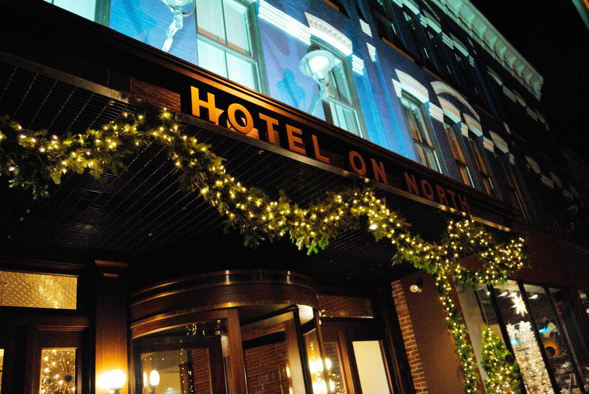 Hotel on North Christmas Decor