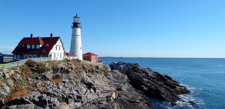 Faro de Portland - Oficina de Turismo de Maine