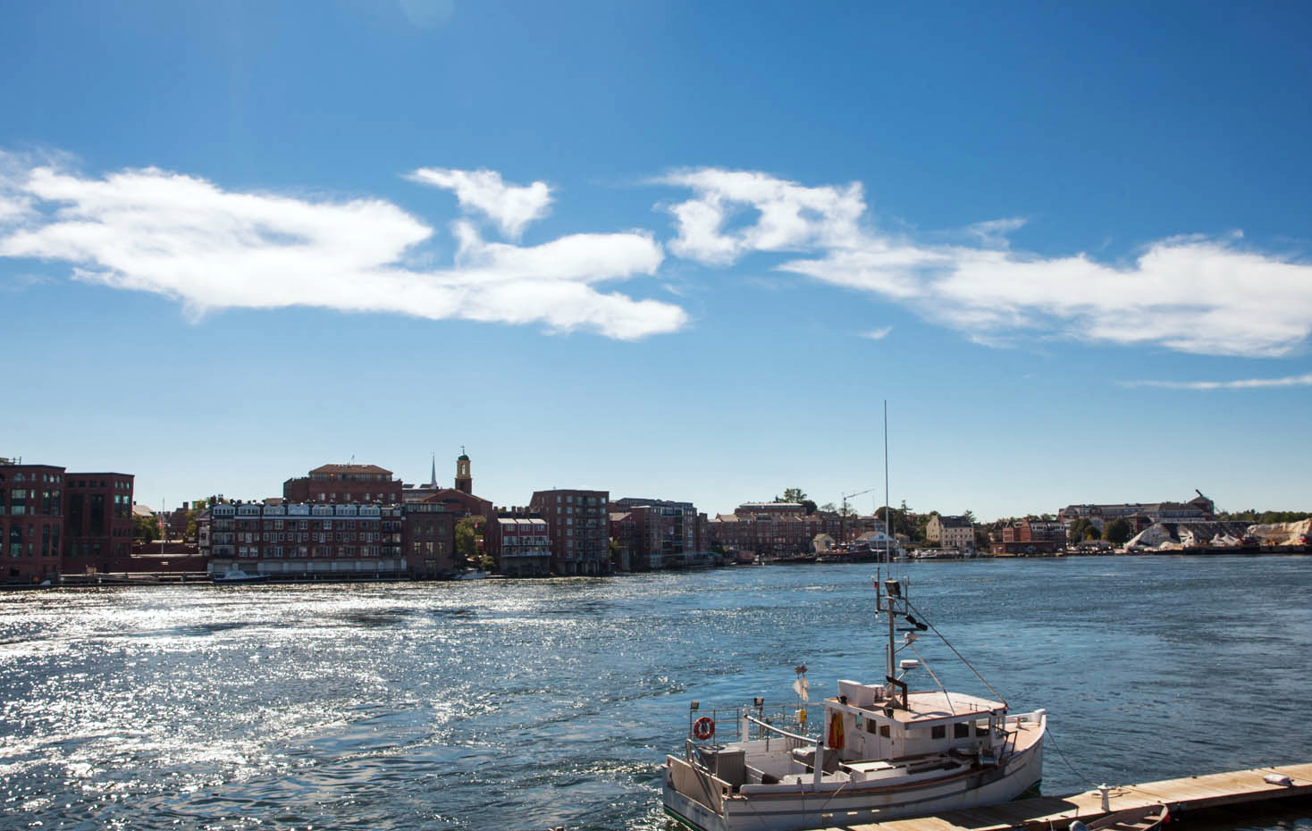 View of Portsmouth NH