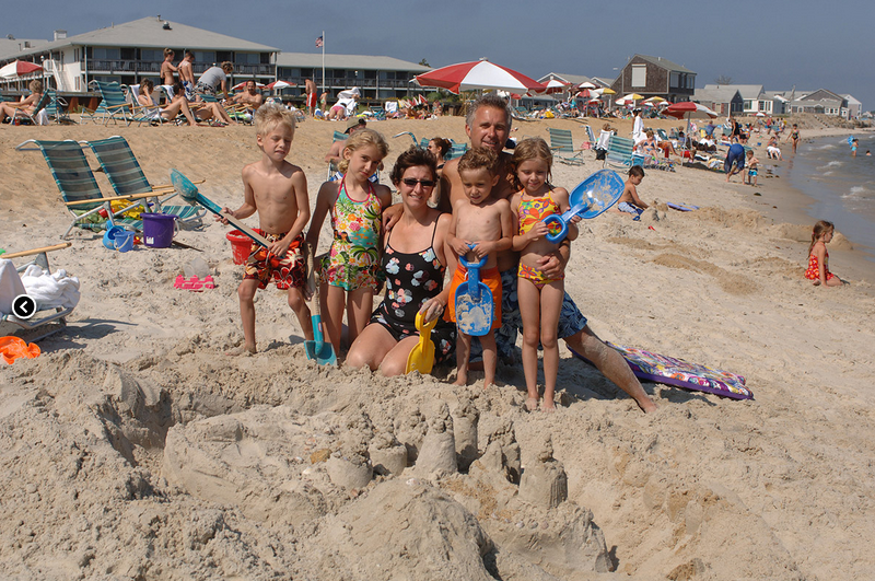 Family beach on Cape Cod 