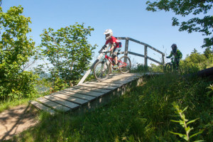 Mountain Biking at Mount Snow, Vermont 