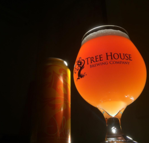 tree house brewery pint glass