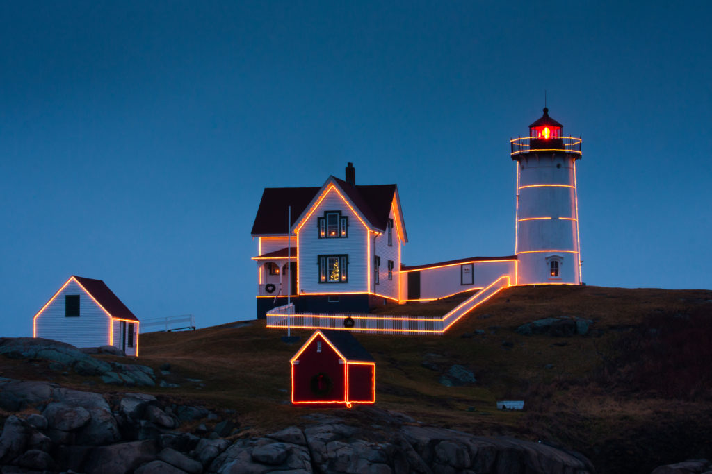 Nubble Light in Cape Neddick