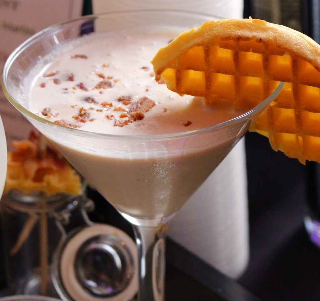 Waffletini Winter Cocktail