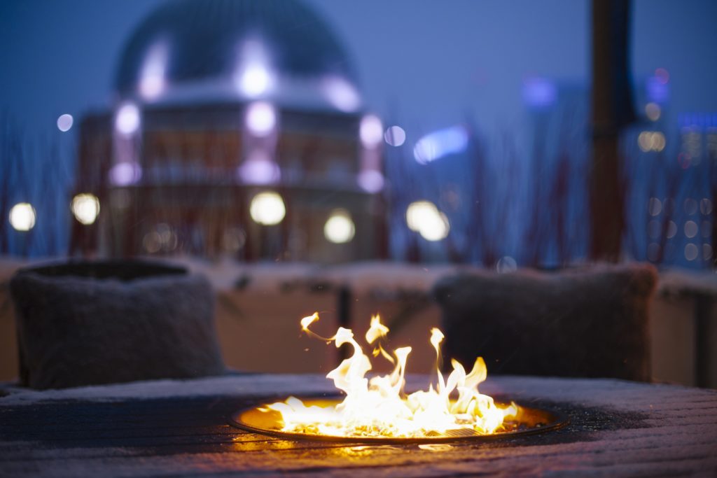 Share warm wishes at a Boston Harbor Hotel winter wedding