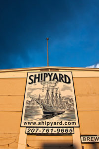 Shipyard Brewery in Maine.