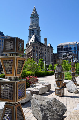 Arte en el Boston Greenway