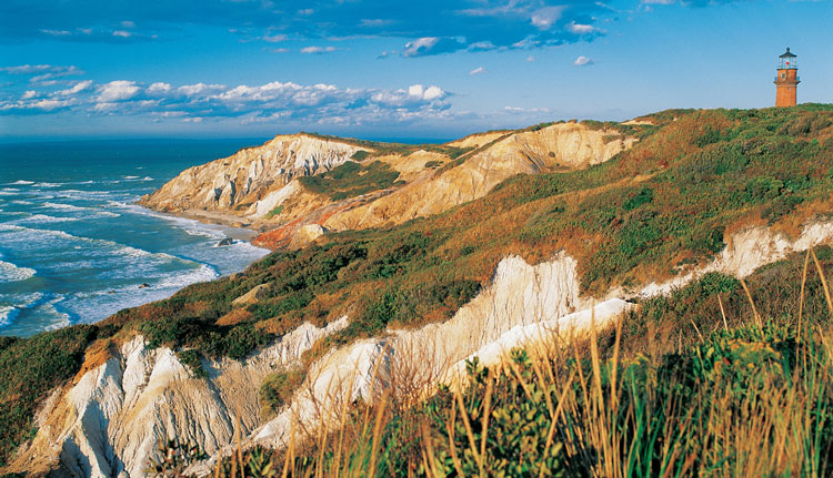 Aquinnah Cliffs on Martha's Vineyard, Massachusetts