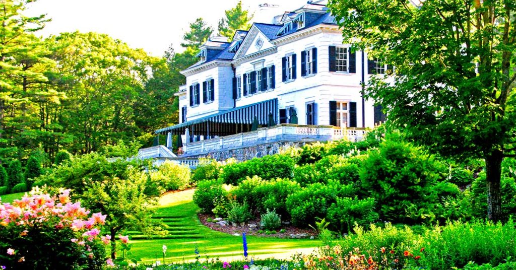 Credit: The Mount's Flower Garden late afternoon by David Dashiell